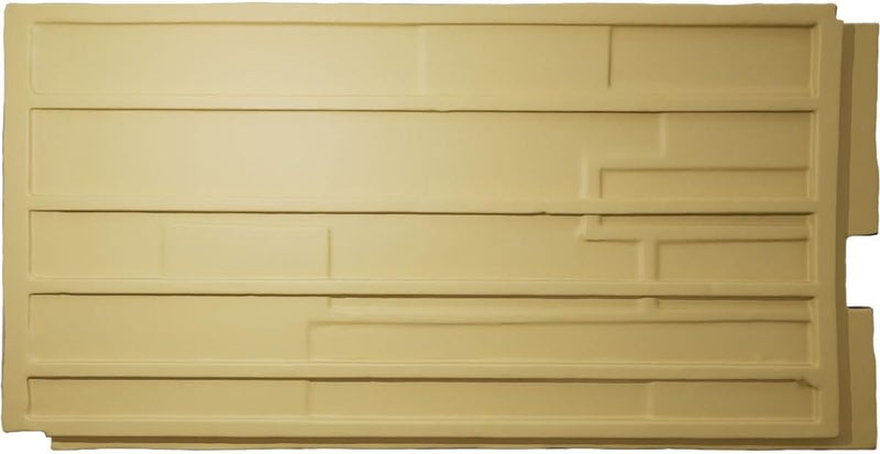 Ekena Millwork EverStone Canyon Ridge Faux Stone Panel, 45 3/4"W x 24 1/2"H x 1 1/4"D, Adobe Color - Image 4